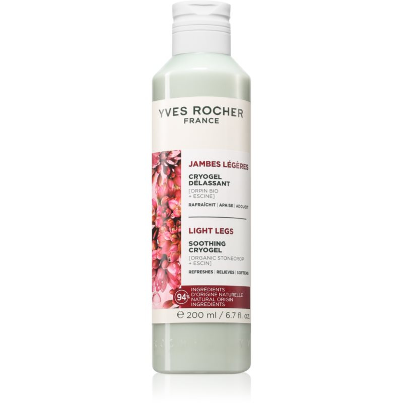 YVES ROCHER Zklidňující gel na nohy s chladivým účinkem 200 ml