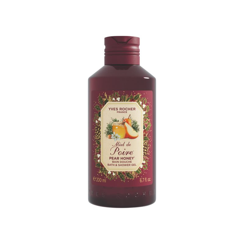 Yves Rocher Noël Sprchový gel Medová hruška 200 ml