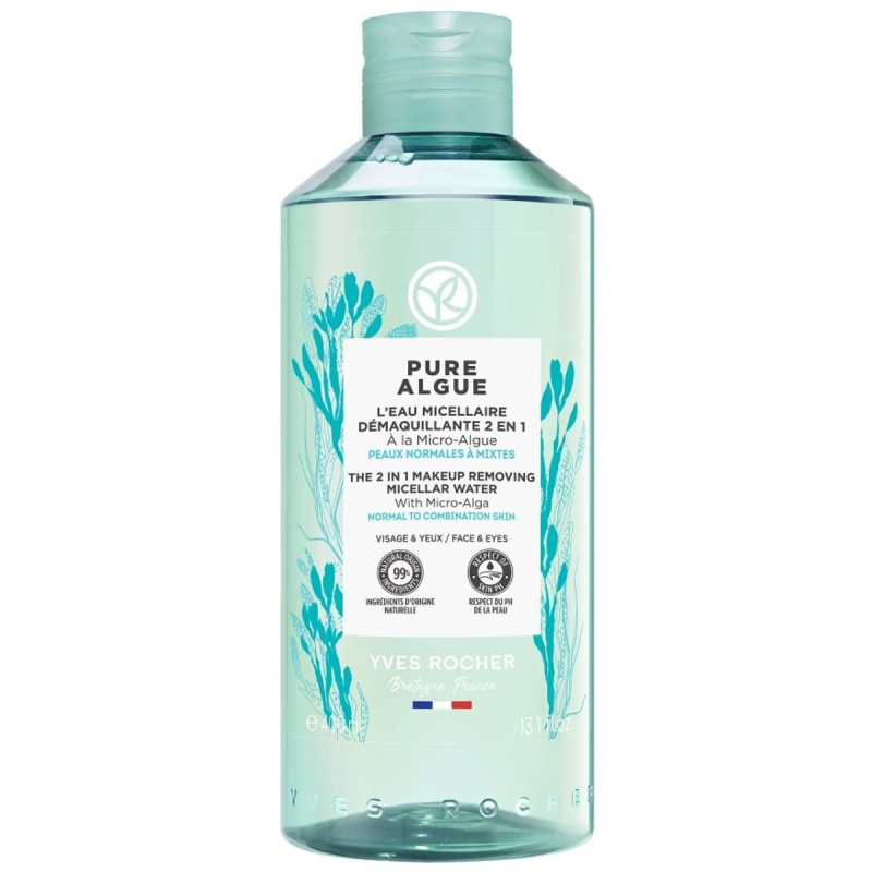 YVER ROCHER Pure Algue Hydratační micelární voda 400 ml