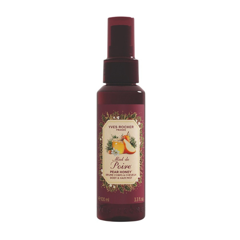 Yves Rocher Noël Parfémovaný sprej Medová hruška 100 ml