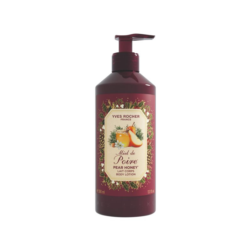 Yves Rocher Noël Tělové mléko Medová hruška 390 ml