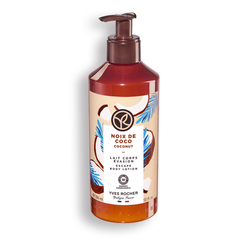 Yves Rocher Bain de Nature tělové mléko Coconut 390 ml