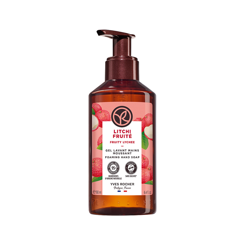 Yves Rocher Tekuté mýdlo na ruce Liči 190 ml