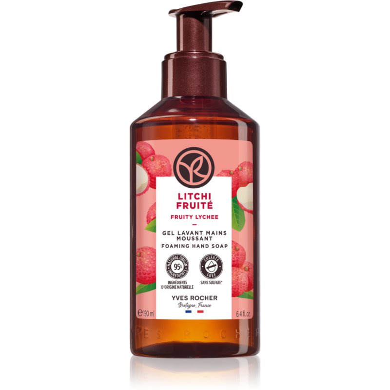 Yves Rocher Tekuté mýdlo na ruce Liči 190 ml