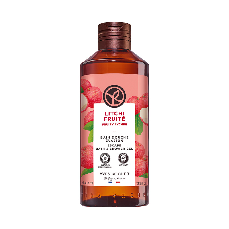 Yves Rocher Sprchový gel Liči 400 ml 400 ml