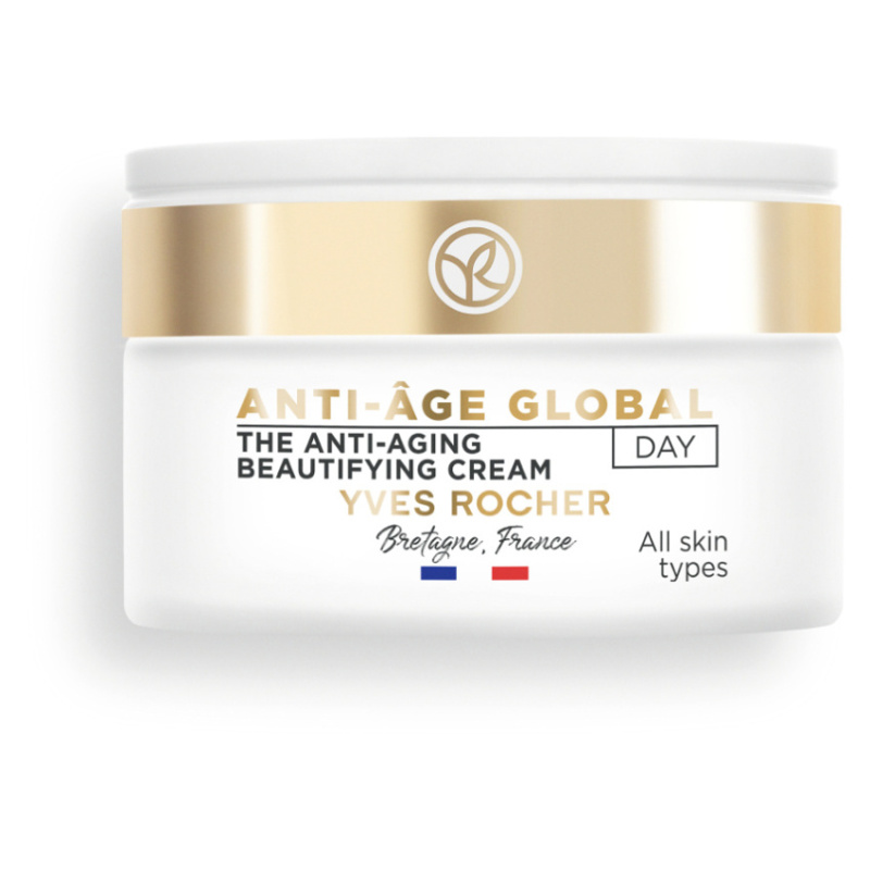 YVES ROCHER Anti-Âge Global Denní revitalizační péče proti vráskám 50 ml