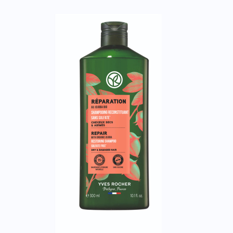 Yves Rocher Réparation regenerační šampon with Organic Jojoba 300 ml