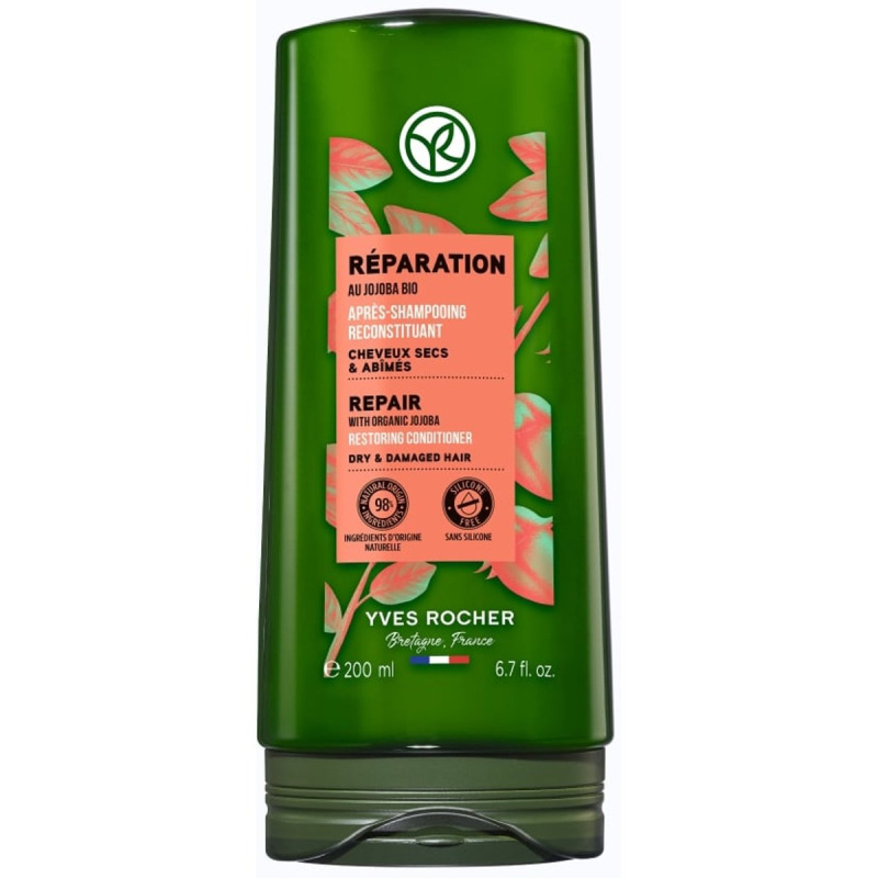 Yves Rocher Réparation regenerační kondicionér with Organic Jojoba 200 ml