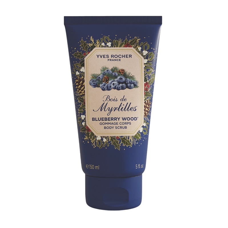 Yves Rocher Noël Peelingový gel Borůvkový les 150 ml