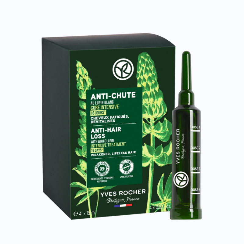 Yves Rocher ANTI-CHUTE intenzivní kúra proti vypadávání vlasů 60 ml