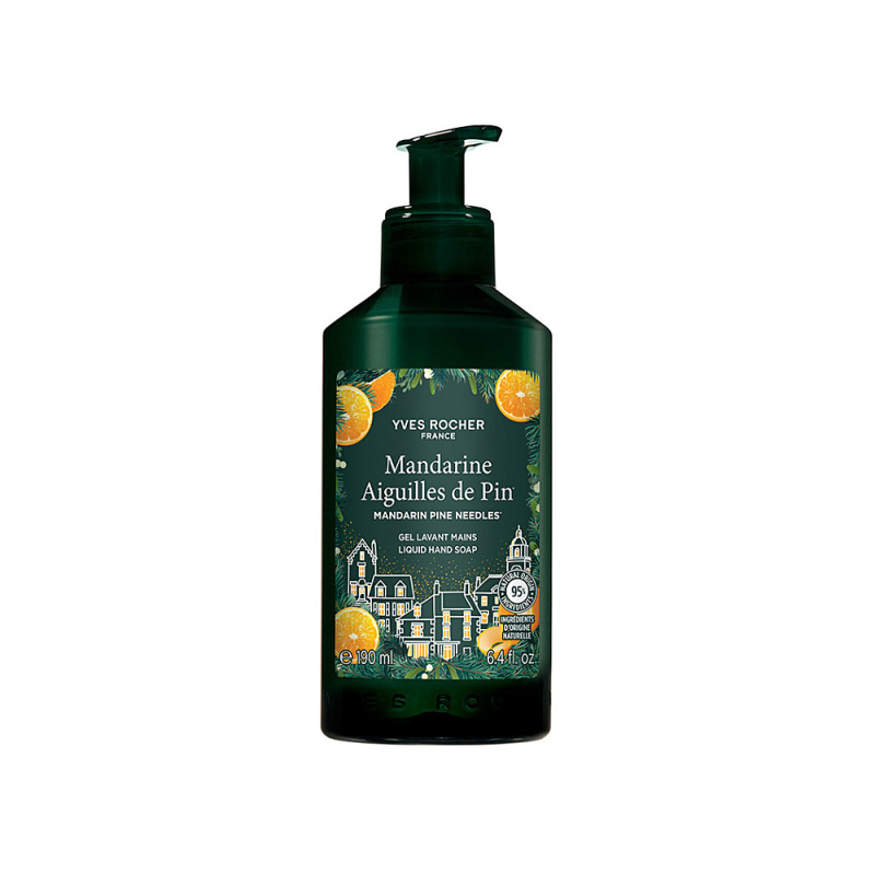 Yves Rocher Tekuté mýdlo na ruce mandarinka & jehličí 190 ml
