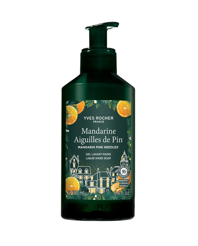 Yves Rocher Tekuté mýdlo na ruce mandarinka & jehličí 190 ml