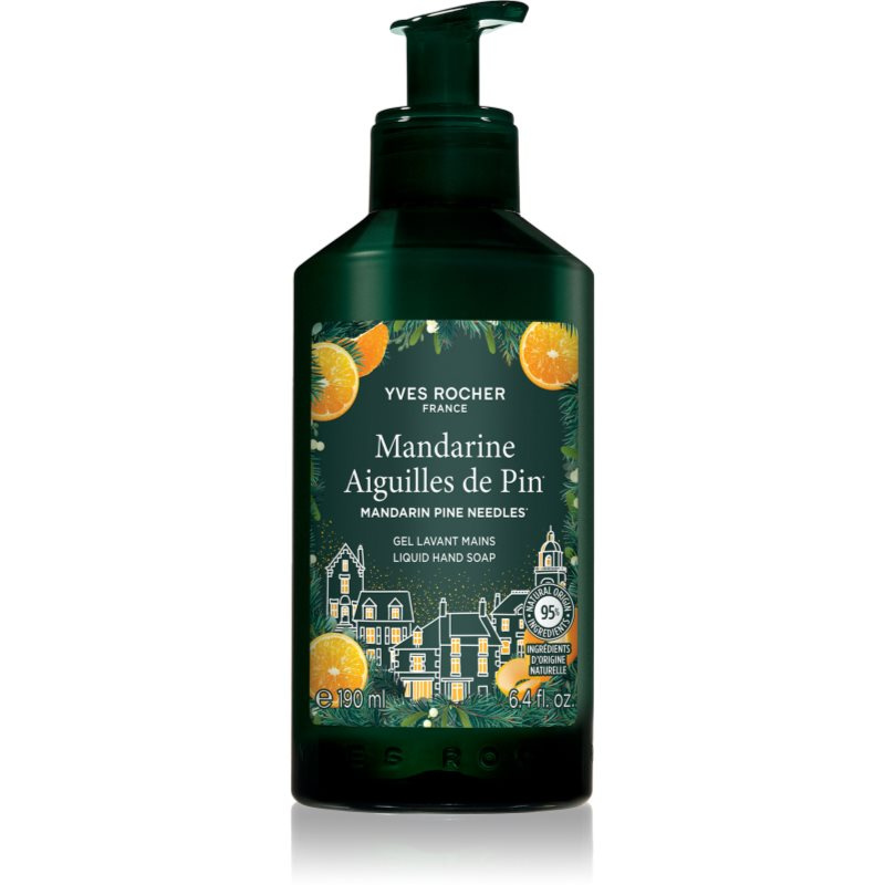 Yves Rocher Tekuté mýdlo na ruce mandarinka & jehličí 190 ml