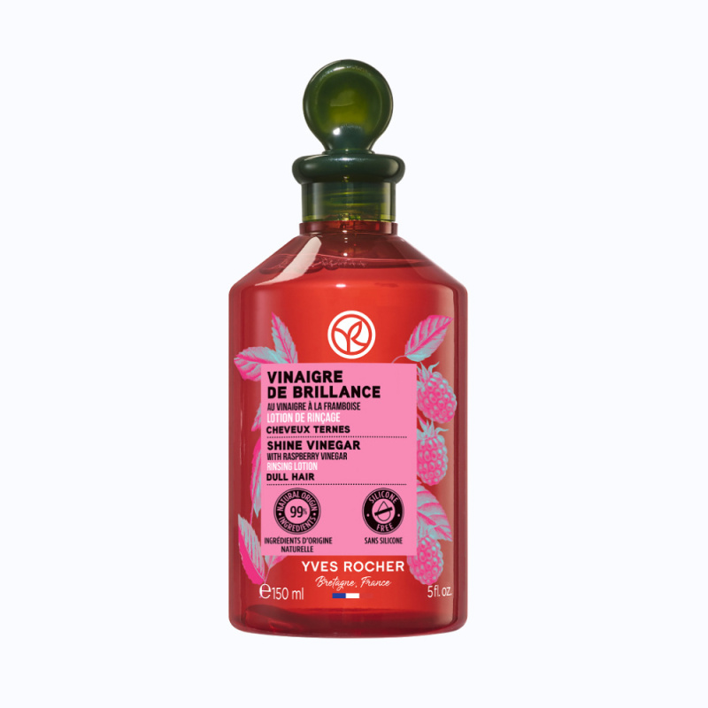 Yves Rocher Brillance malinový ocet pro lesklé vlasy 150 ml