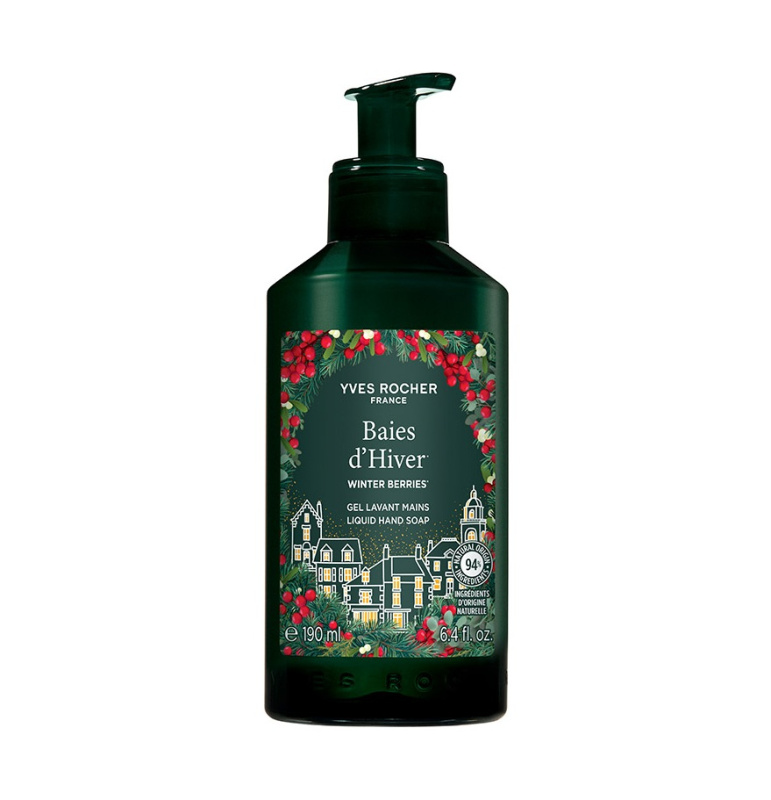 Yves Rocher Tekuté mýdlo na ruce zimní plody 190 ml