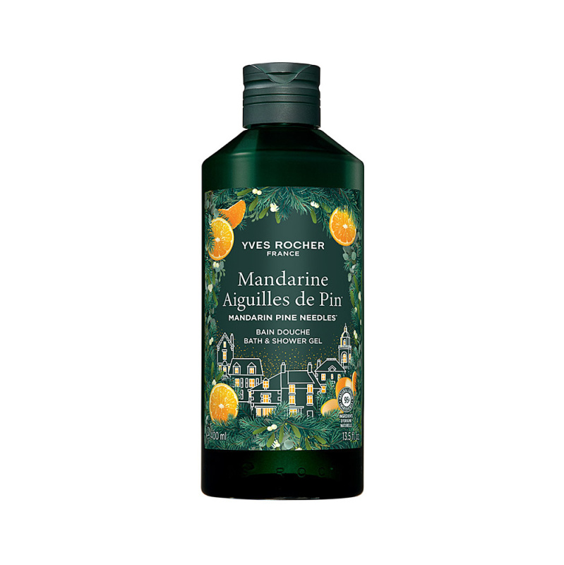 Yves Rocher Sprchový gel mandarinka & jehličí 400 ml