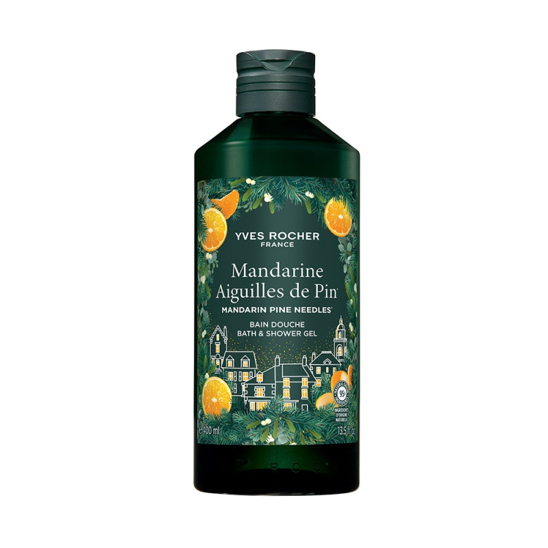 Yves Rocher Sprchový gel mandarinka & jehličí 400 ml