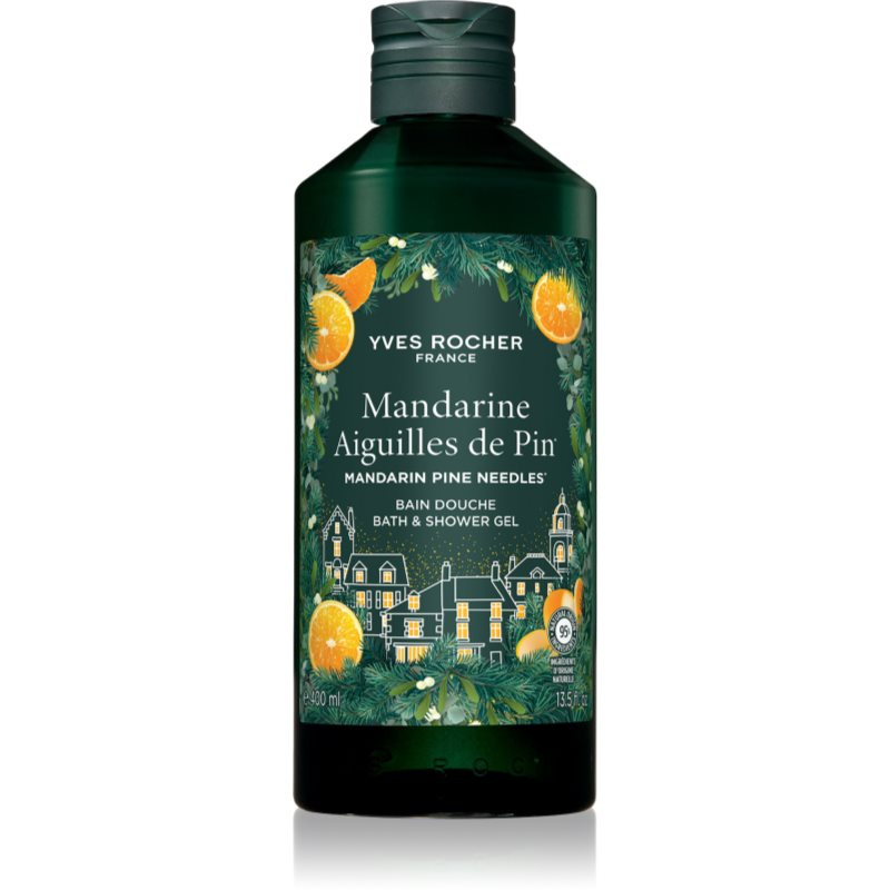 Yves Rocher Sprchový gel mandarinka & jehličí 400 ml