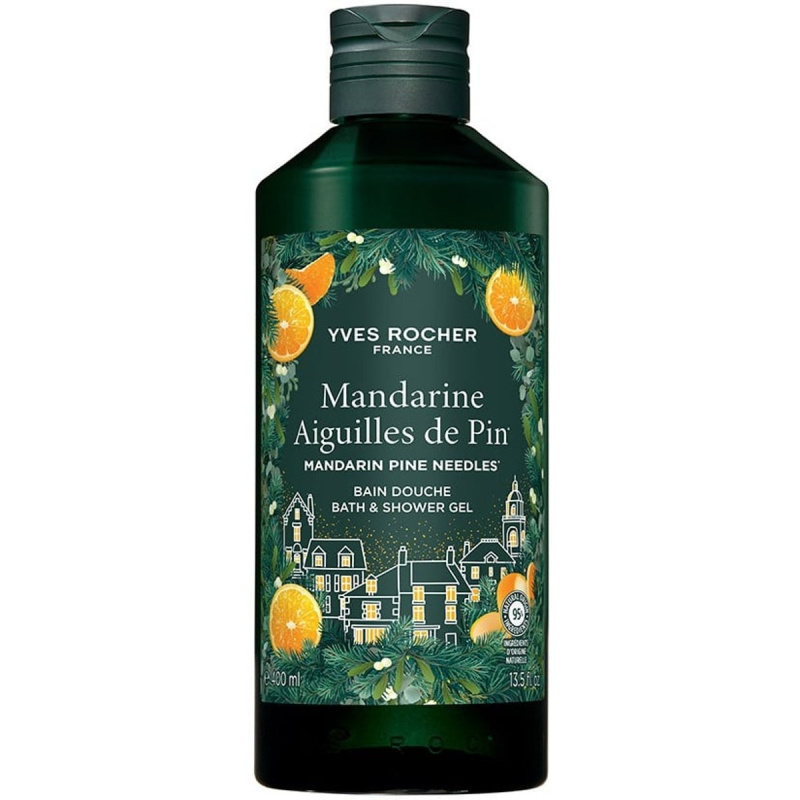 Yves Rocher Sprchový gel mandarinka & jehličí 400 ml