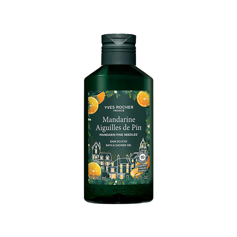 Yves Rocher Sprchový gel mandarinka & jehličí 200 ml