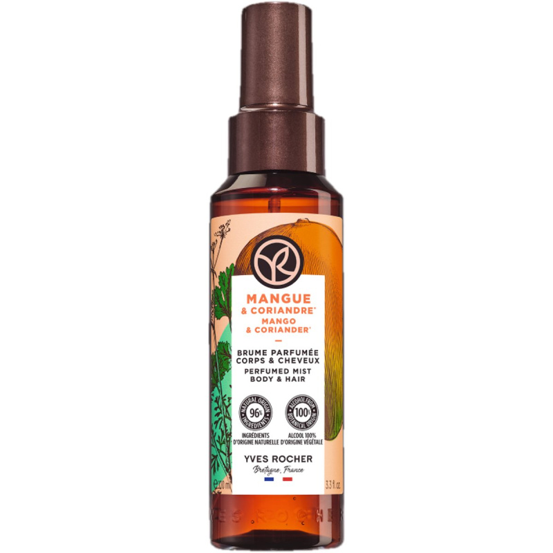 Yves Rocher Parfémovaný sprej mango & koriandr 100 ml