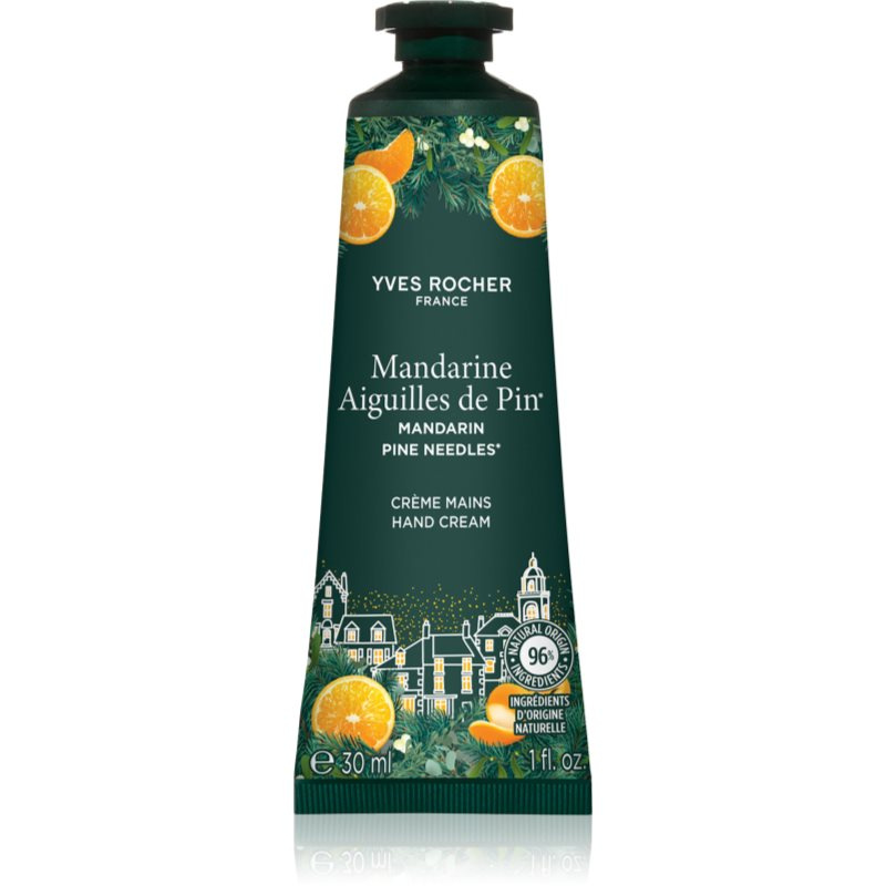 Yves Rocher Krém na ruce mandarinka & jehličí 30 ml
