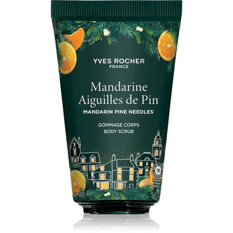Yves Rocher Tělový peeling mandarinka & jehličí 150 ml