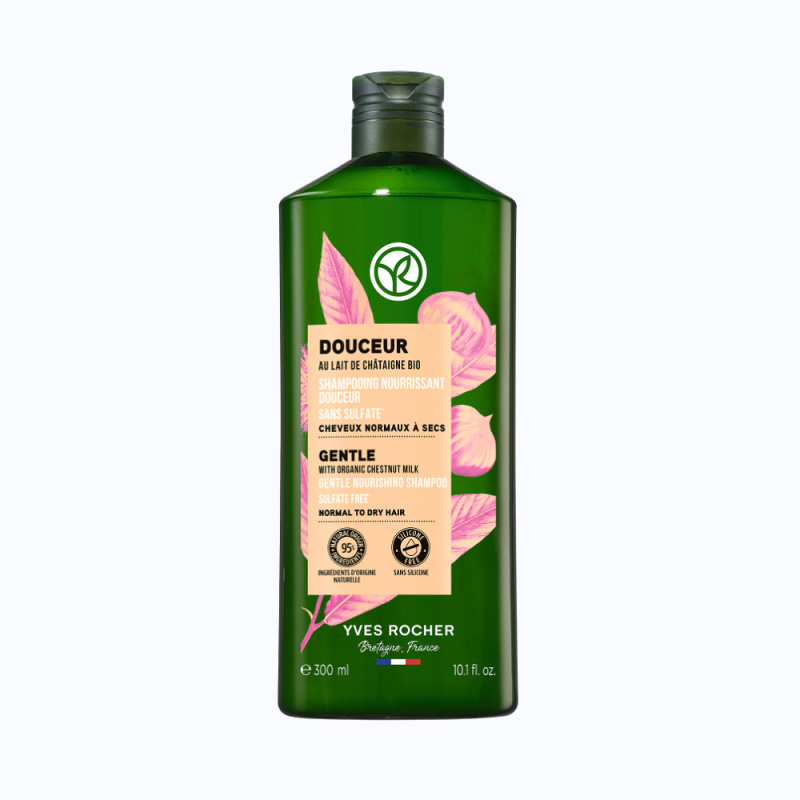 Yves Rocher Douceur jemný šampon with Organic Chestnut Milk 300 ml
