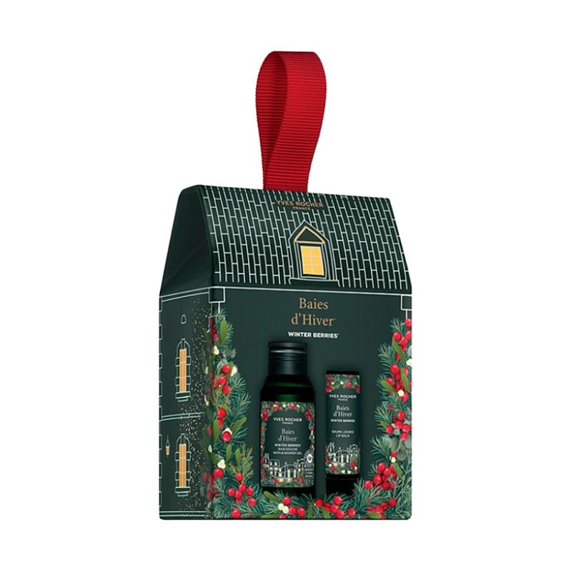 Yves Rocher Winter Berries dárková sada pro ženy 2 ks