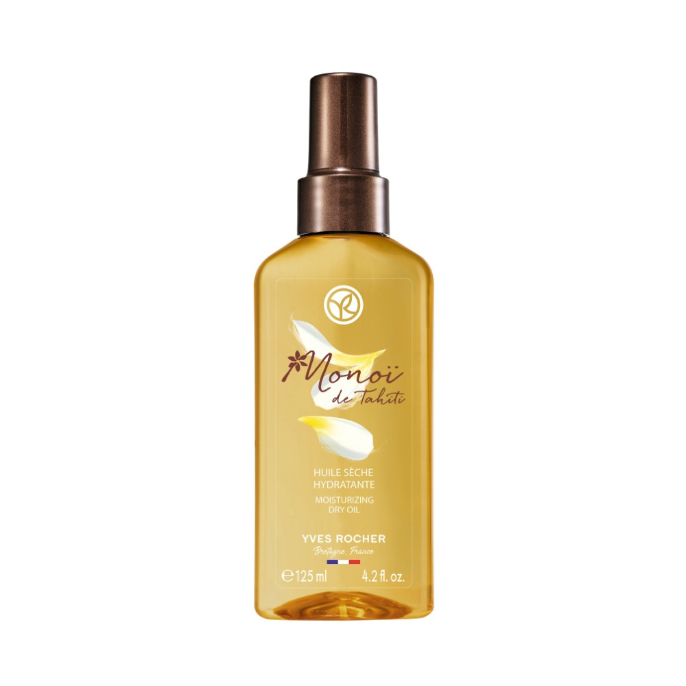 Yves Rocher Monoi de Tahiti multifunkční suchý olej na tělo a vlasy 125 ml