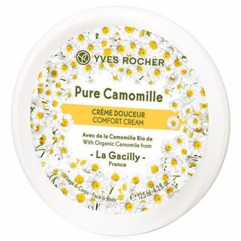 Yves Rocher Pure Camomille Jemný hydratační krém na tělo a pleť