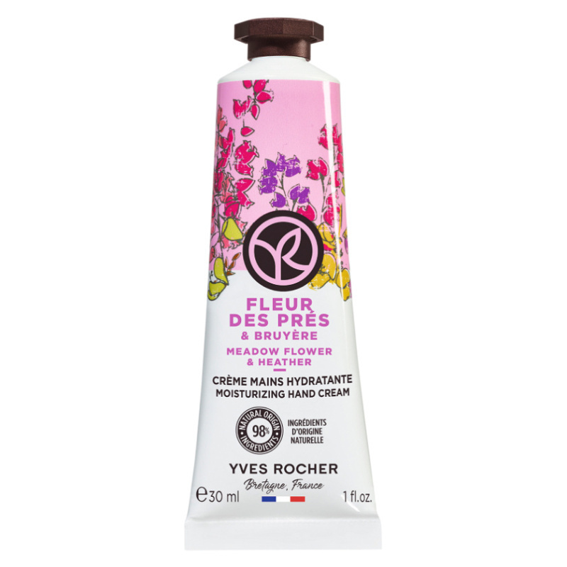 Yves Rocher Bain de Nature krém na ruce Meadow Flower & Heather 30 ml