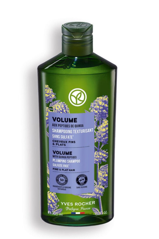 Yves Rocher Volume & Substance čisticí šampon pro objem 300 ml