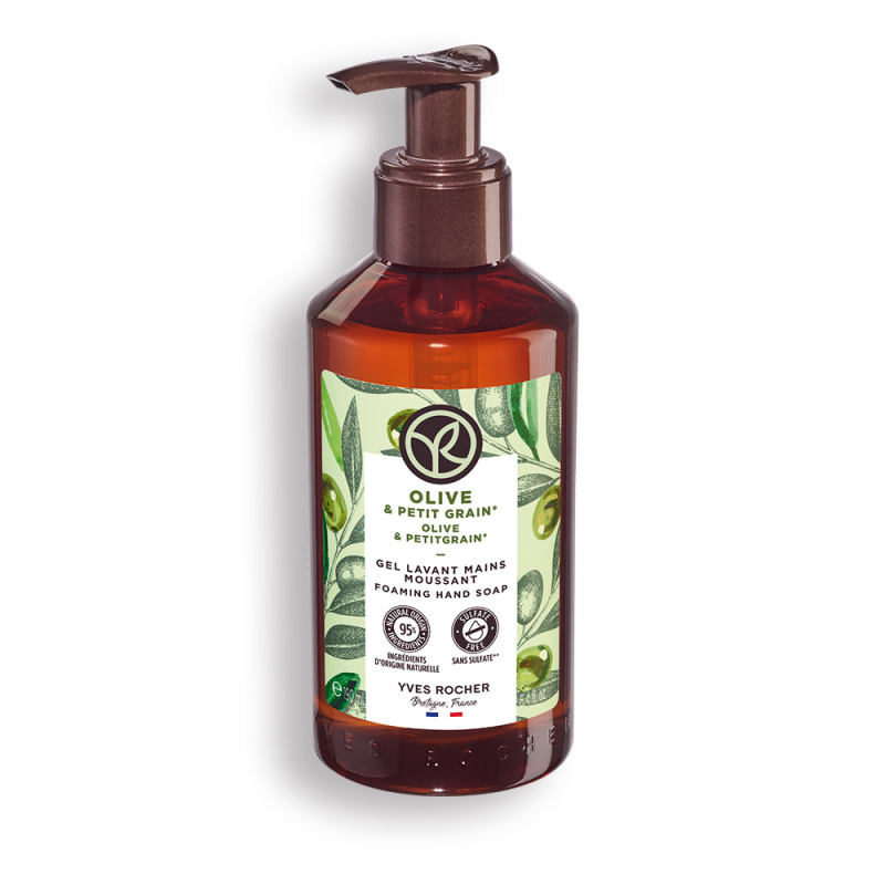 Yves Rocher Tekuté mýdlo na ruce oliva & petit grain