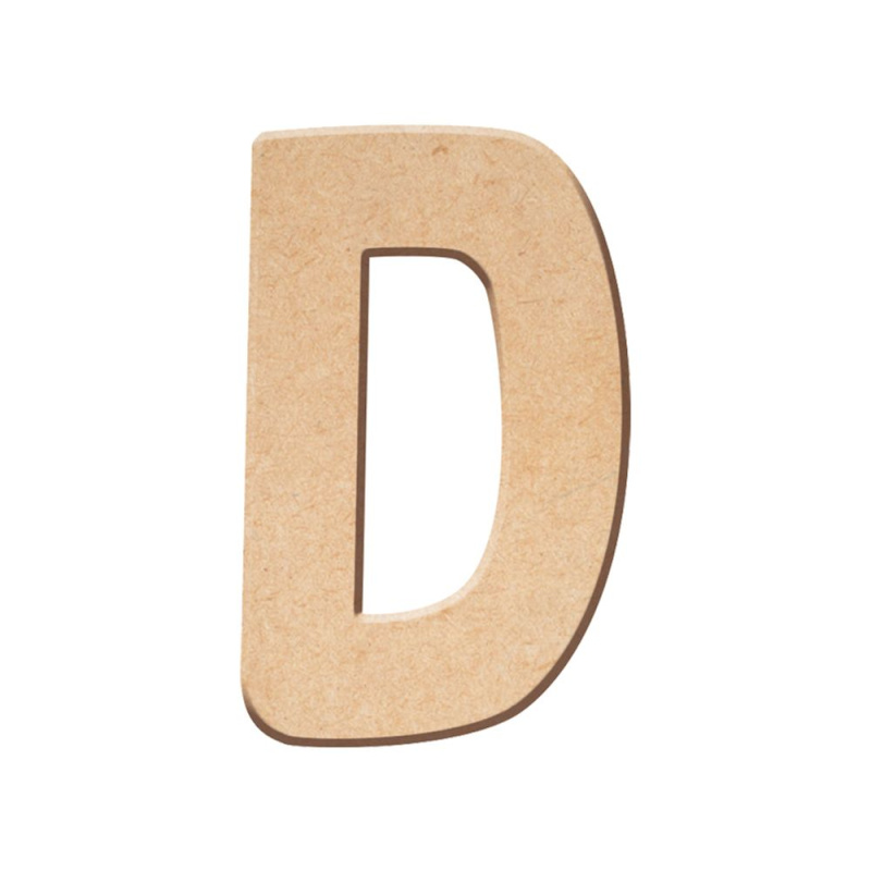 Aladine Dřevěná písmena Aladine k dekoraci, 15 cm - VYBERTE PÍSMENO - Dřevěné písmeno Aladine k dekoraci, 15 cm - D