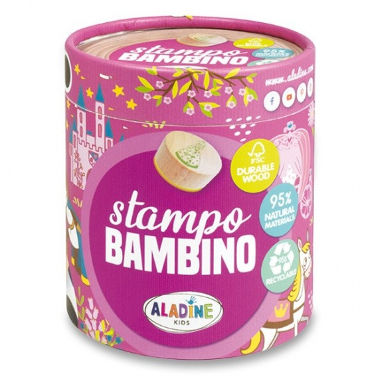 Razítka Stampo Bambino Princezny 8ks Aladine