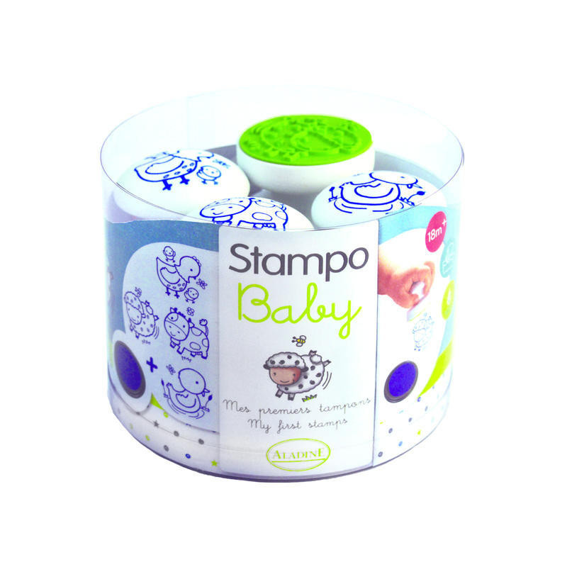 Razítka Stampo Baby Zvířátka na dvorku Aladine