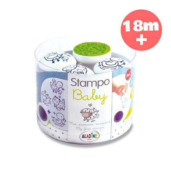 Razítka Stampo Baby Zvířátka na dvorku Aladine