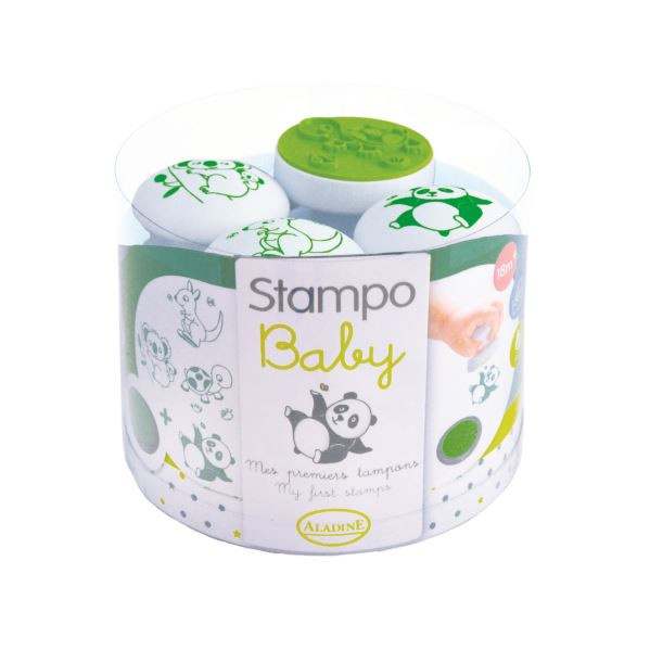 Razítka Aladine Babystamp - Zvířátka z daleka Aladine
