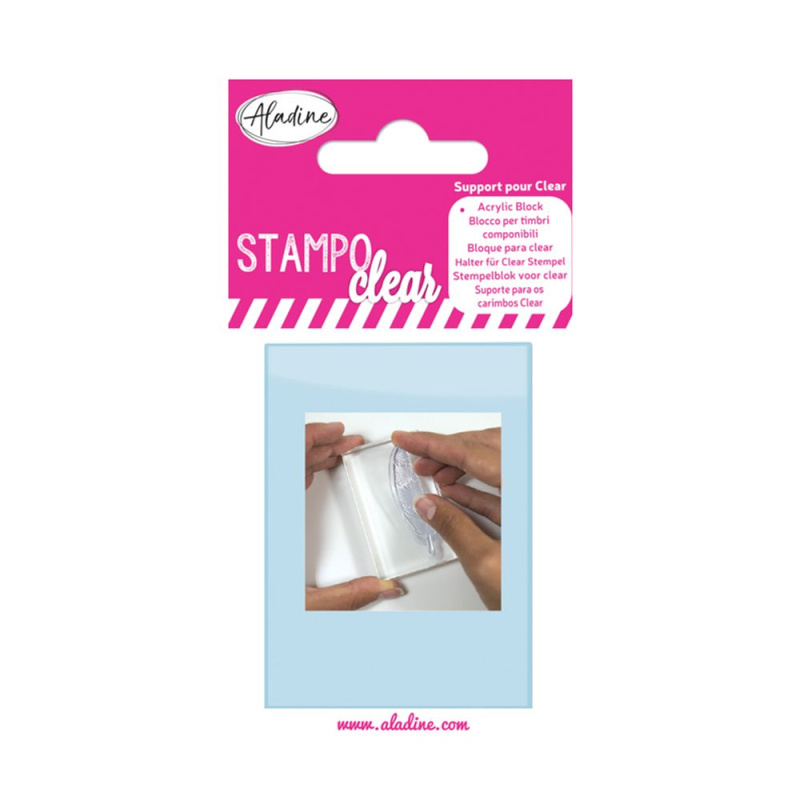 Aladine Akrylový blok Aladine Stampo Clear - 7x10,5 cm