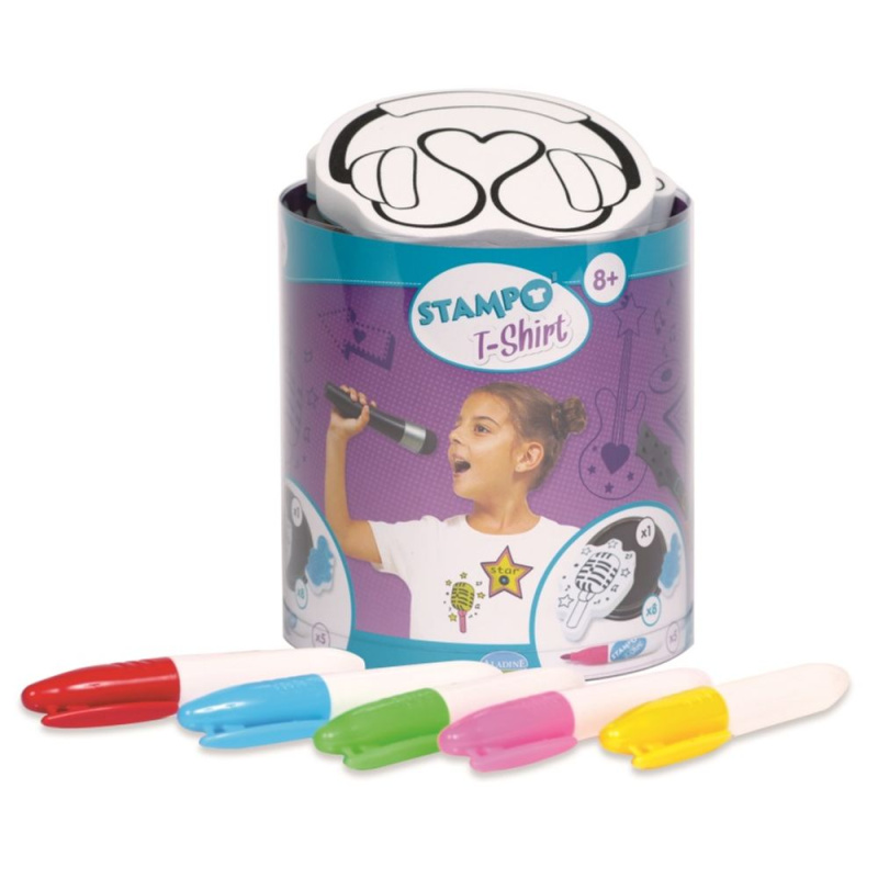 Razítka na textil Stampo T-SHIRT - Muzika Aladine