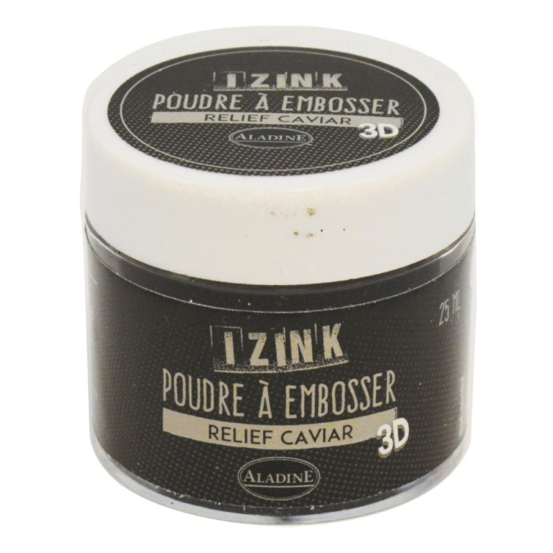 Embosovací prášek Aladine 25 ml - caviar černá Aladine