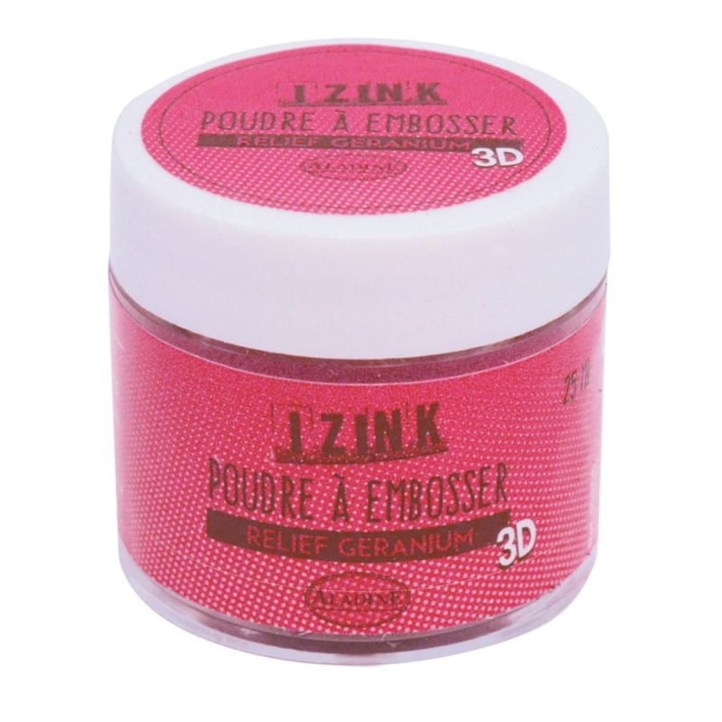 Embosovací prášek Aladine 25 ml - geranium tmavě růžová Aladine