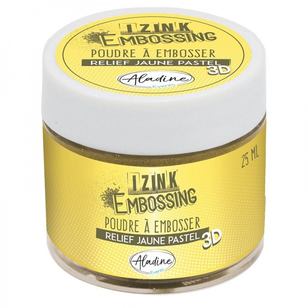 Embosovací prášek Aladine 25 ml - jeune pastel pastelová žlutá Aladine