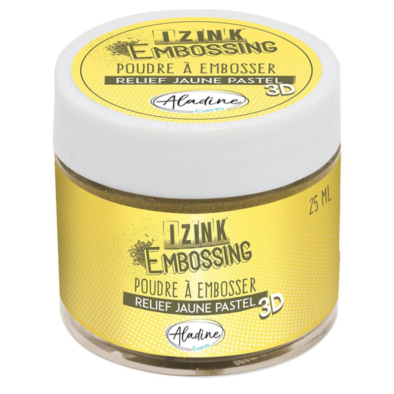 Embosovací prášek Aladine 25 ml - jeune pastel pastelová žlutá Aladine