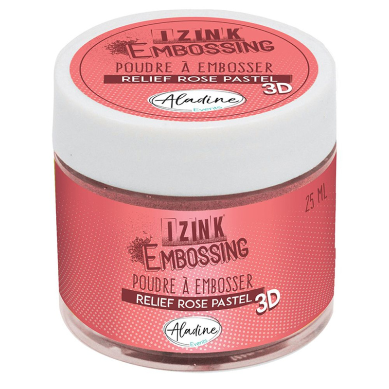 Embosovací prášek Aladine 25 ml - rose pastel pastelová růžová Aladine