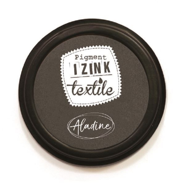 Razítkovací polštářek na textil Aladine- šedý Aladine