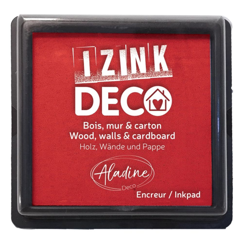 Razítkovací polštářek Aladine Deco - rouge červená Aladine