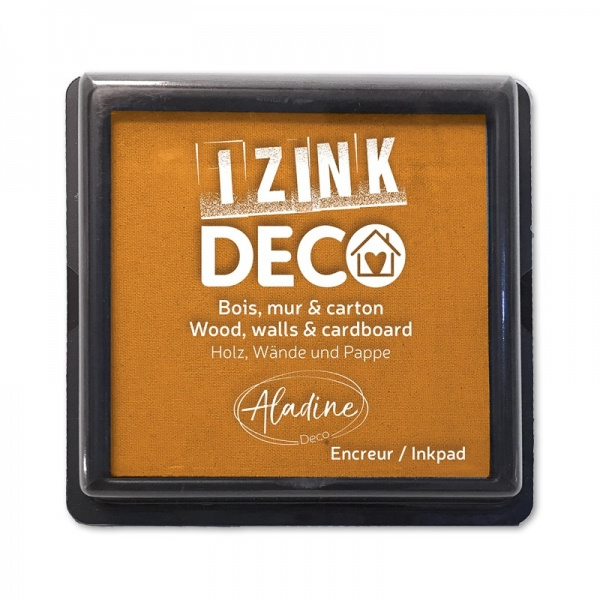 Razítkovací polštářek Aladine Deco - hořčicová žlutá Aladine