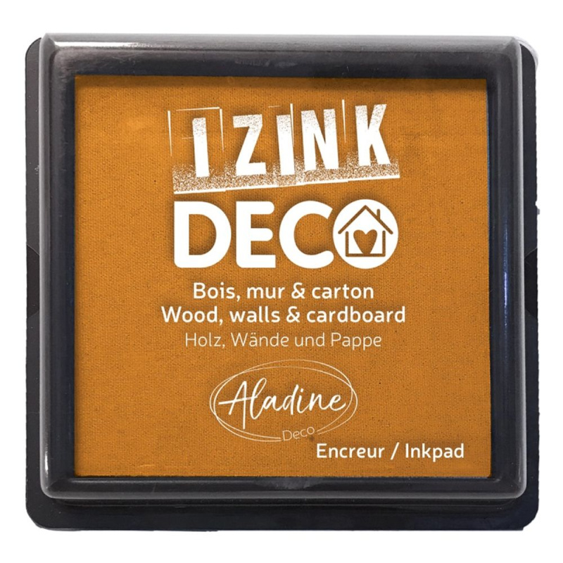 Razítkovací polštářek Aladine Deco - hořčicová žlutá Aladine